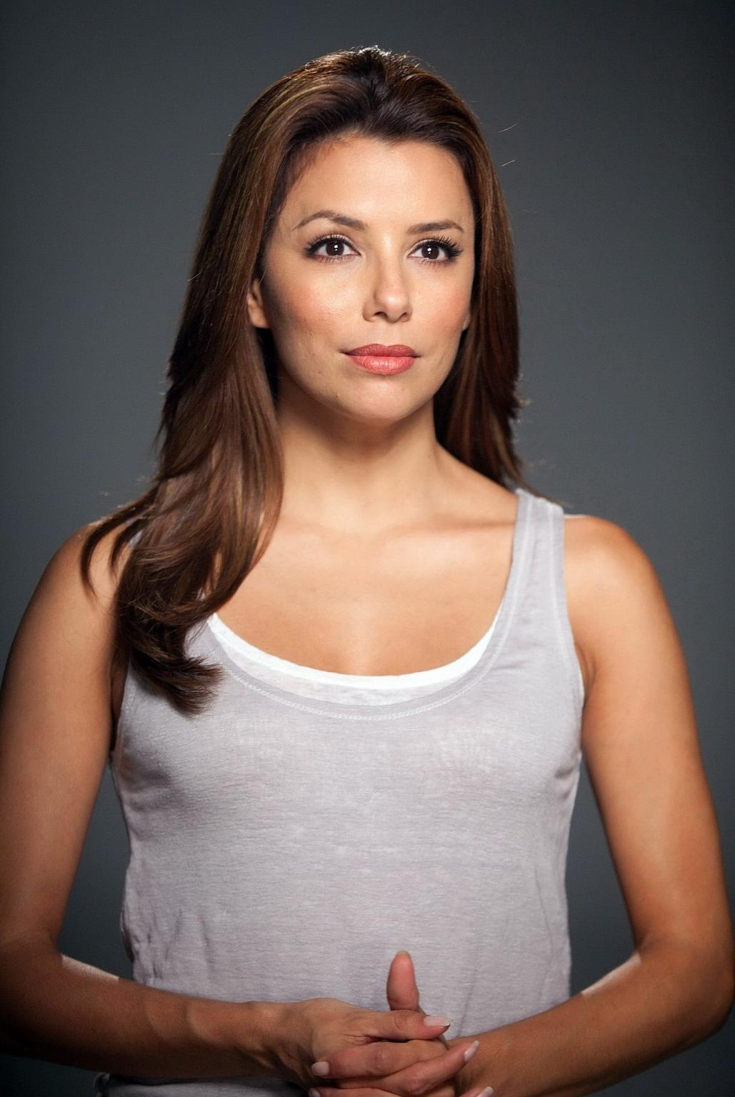 16P Eva Longoria as biker girl for Glenn Campbell photoshoot