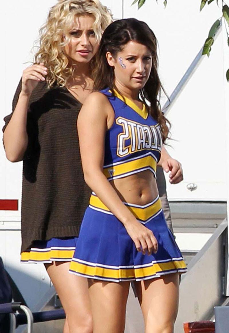 16P Ashley Tisdale showing juicy wet ass in bikini