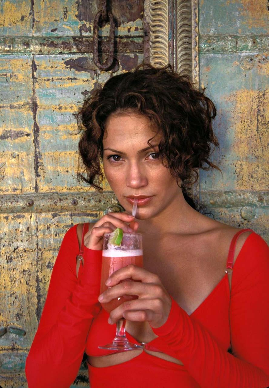 10P Jennifer Lopez showing her bra and panties in see thru dress and posing sexy