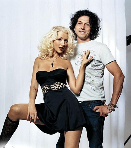 10P Christina Aguilera posing nude pregnant and in some sexy dress paparazzi picture