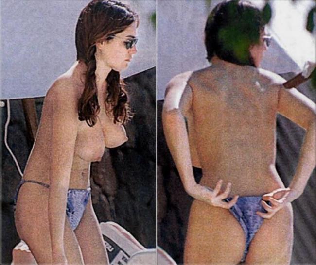 15P Centerfold babe Kelly Brook posing