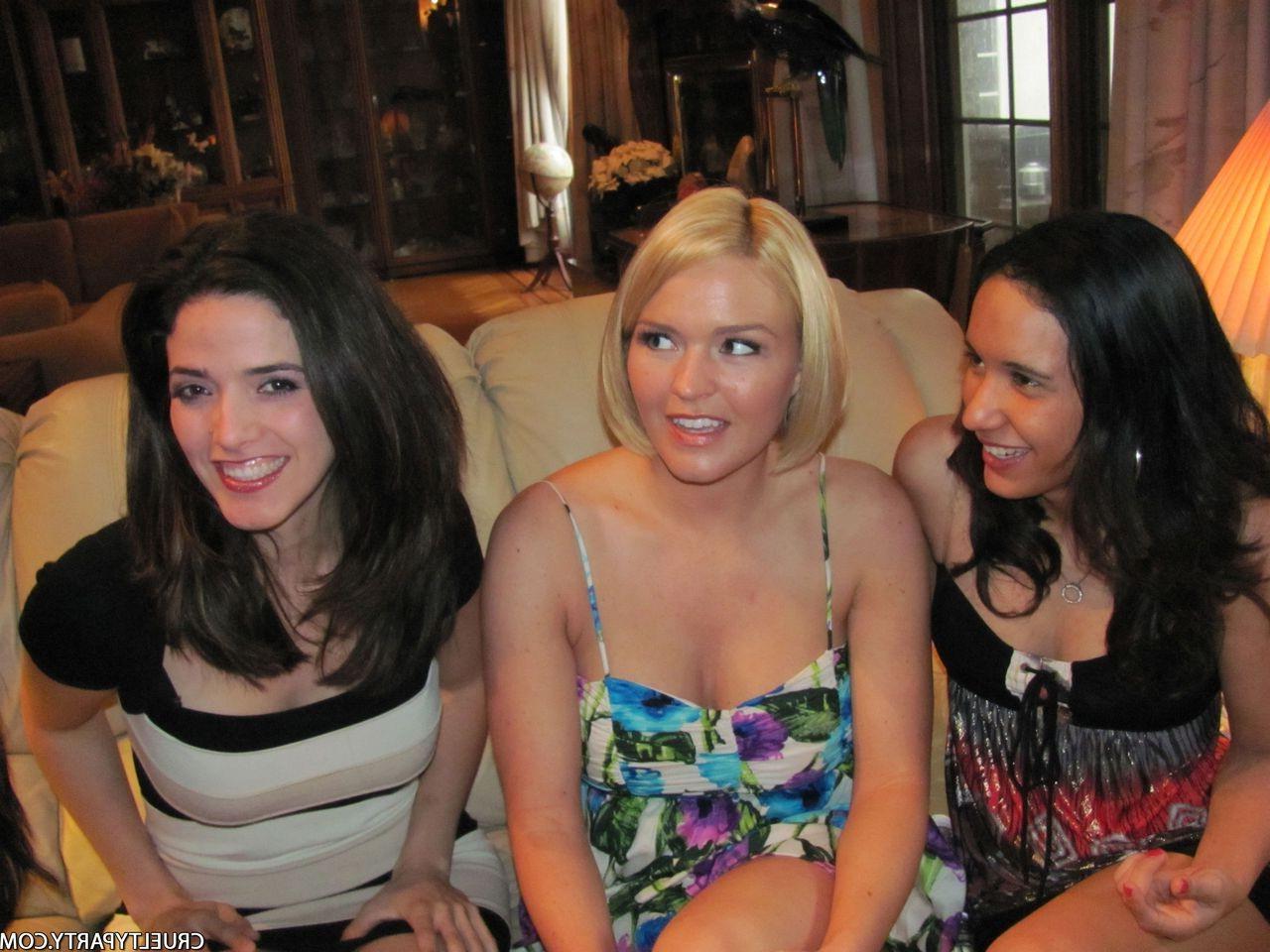 16P Capri Cavali parties with some of her friends