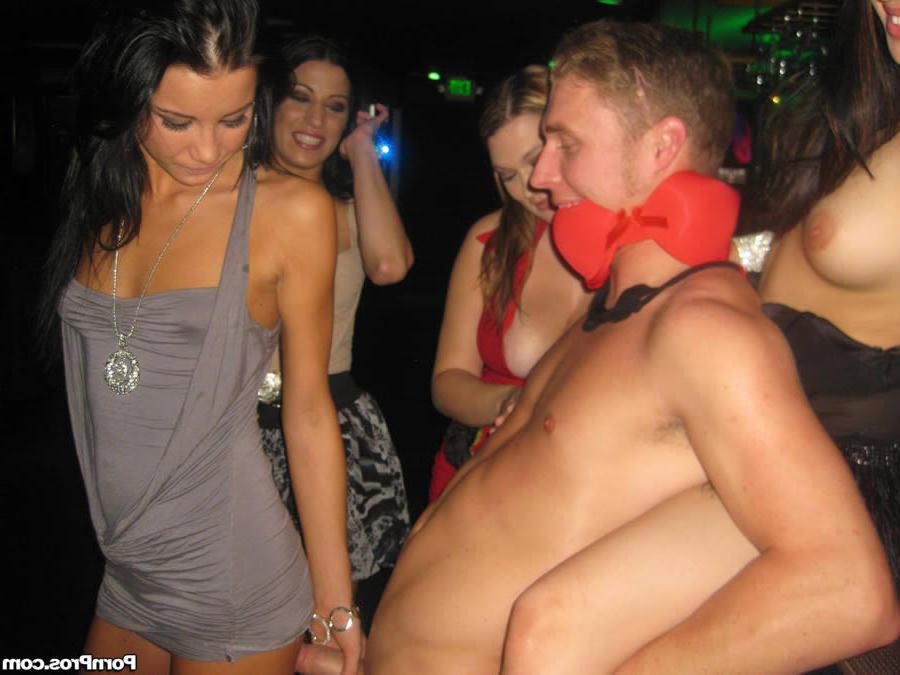 16P Drunk chicks cant keep their hands and pussies off stripper