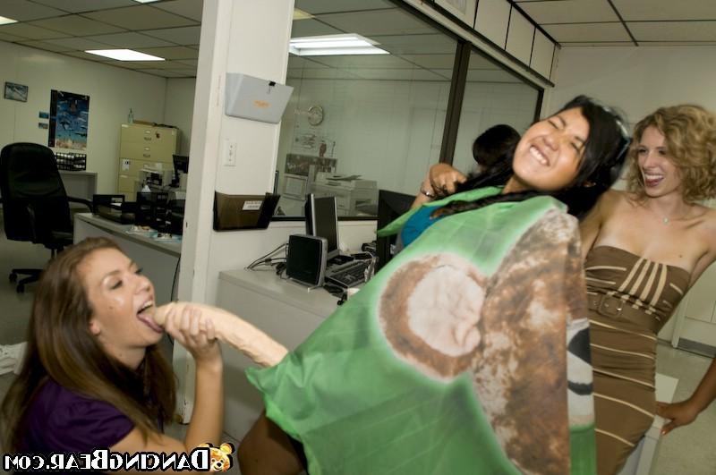 20P Secretaries show their wild side during a party