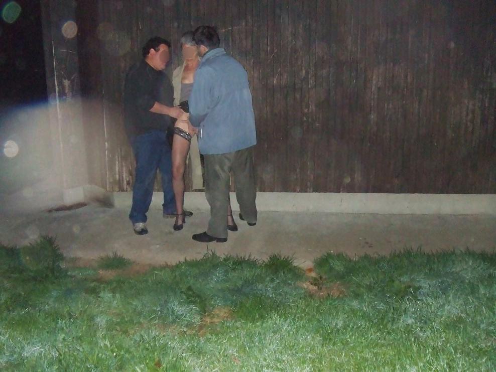 12P Dogging after dark mature gangbang pictures