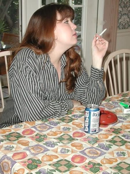 19P Pregnant red head strip on her bed