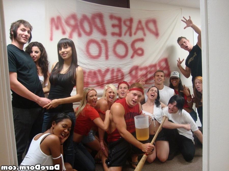 12P Smoking hot ass college babes drilled hard in this amazing black out dorm room p