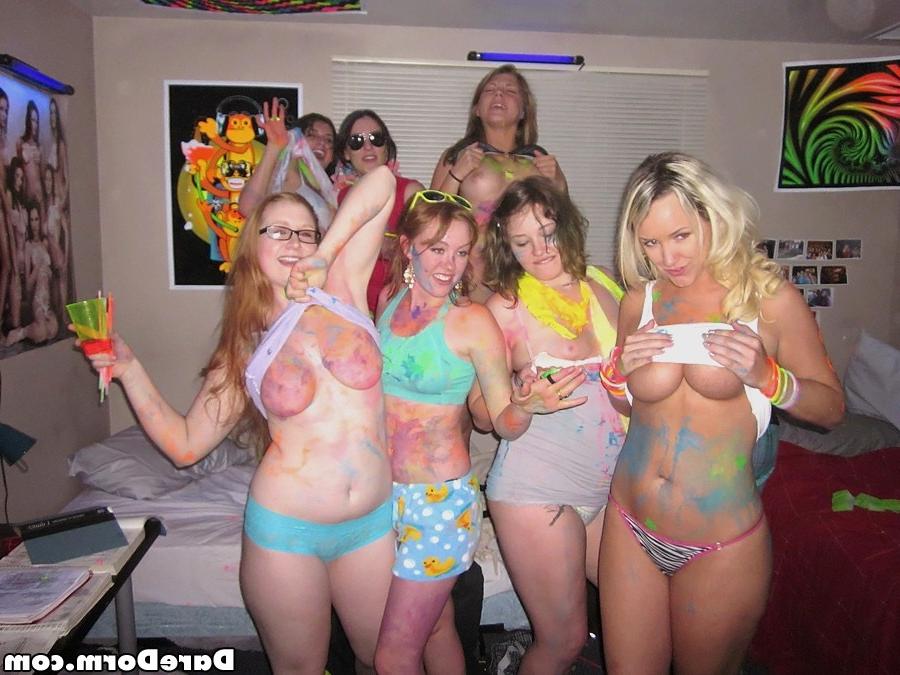 15P Amazing super hot ass college teens nailed hard in this hot big college dorm roo