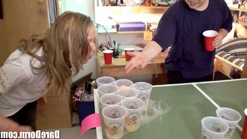 10P Smoking hot ass college babes share a hard cock in these hot college dorm threes