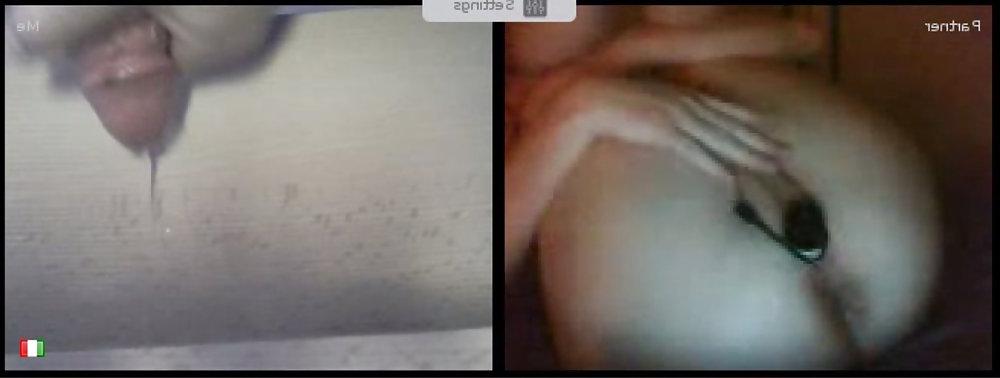 25P Cum on Cam