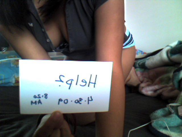 16P Photos of a busty GF playing with her pussy in her room