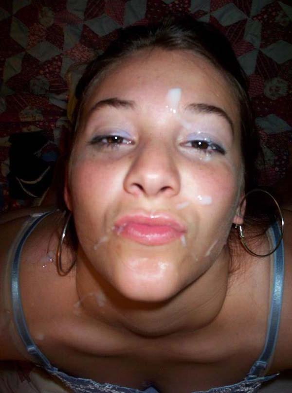 15P Horny teen babes who love to get cum facials