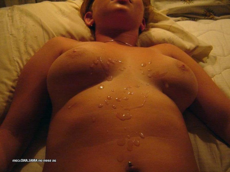 15P Cute teen amateur girlfriends taking big cumshots