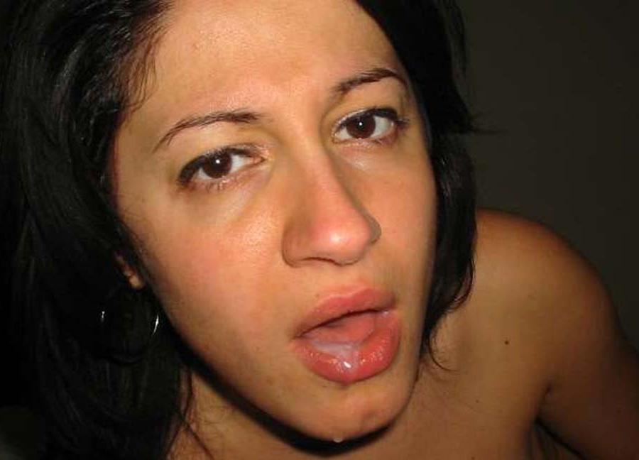 15P Amateur gf fucks boyfriend gets mouthful cum