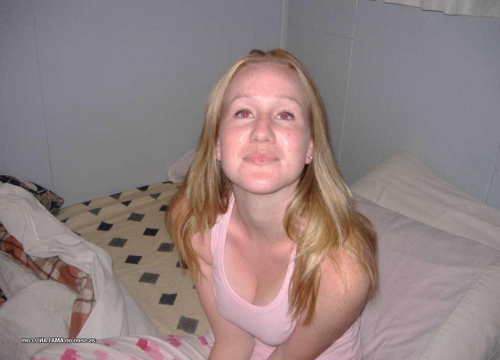 15P Amateur teen girlfriend sucks two cocks for facial
