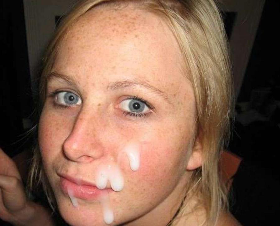 15P Real amateur girlfriends taking cumshots