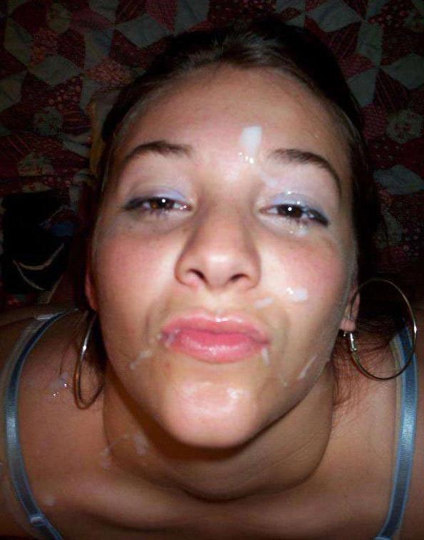 15P Real amateur girls taking sticky cumshots