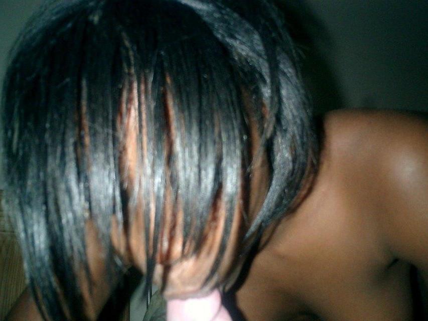 15P Ebony girlfriend fucks tiny white cock for cumshot