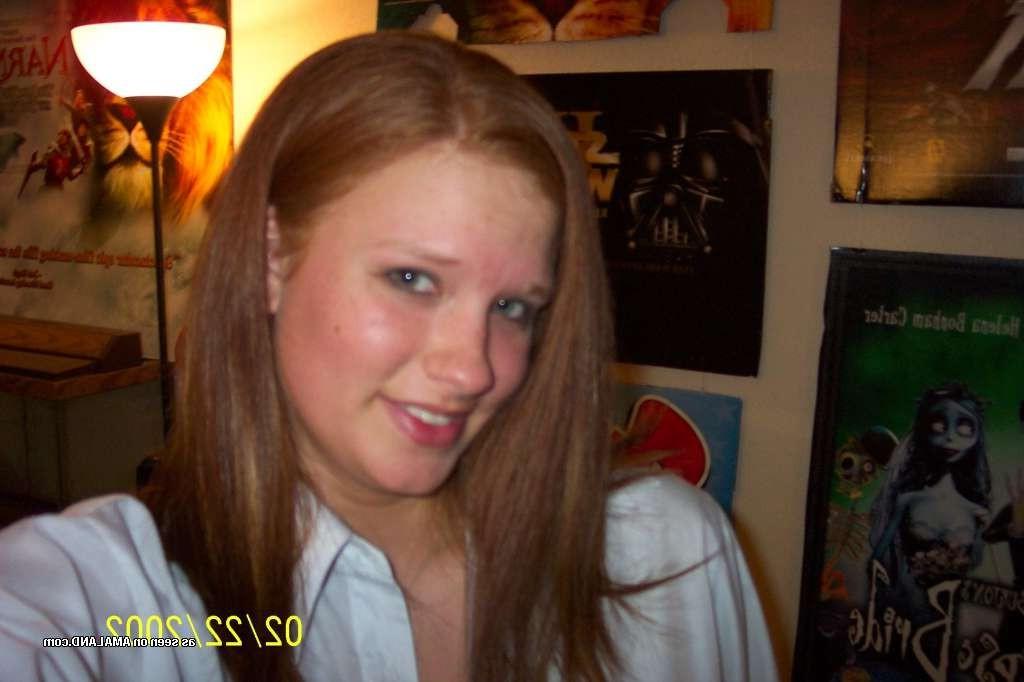15P Homemade amateur redhead teen girlfriend getting facial cumshot
