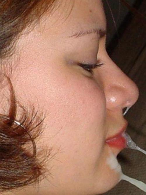 15P Real amateur girlfriends getting facials