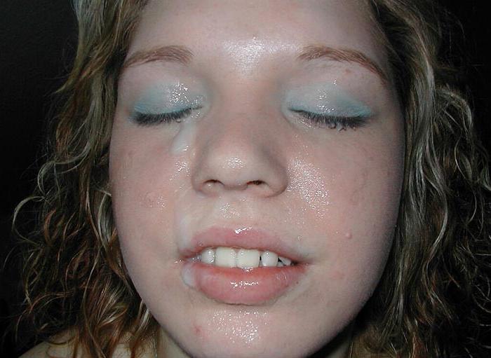 15P Real amateur girlfriends getting facials