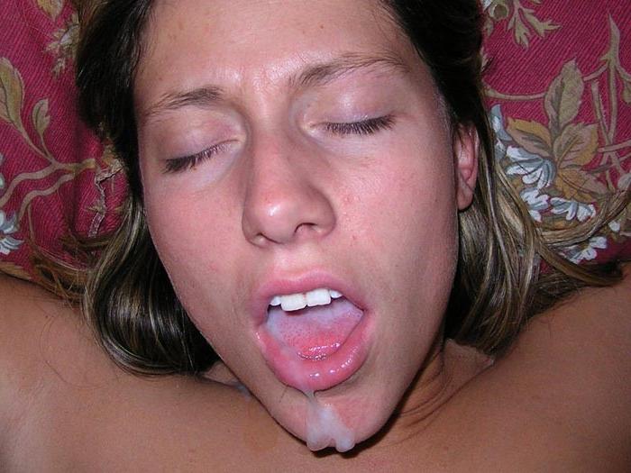 15P Real amateur girlfriends getting facials