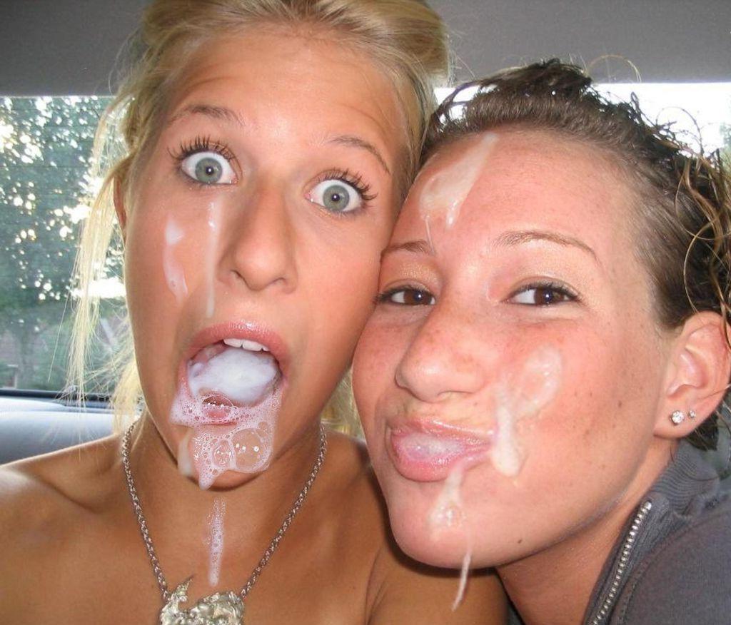 15P Assorted homemade girlfriend facial cumshot pix