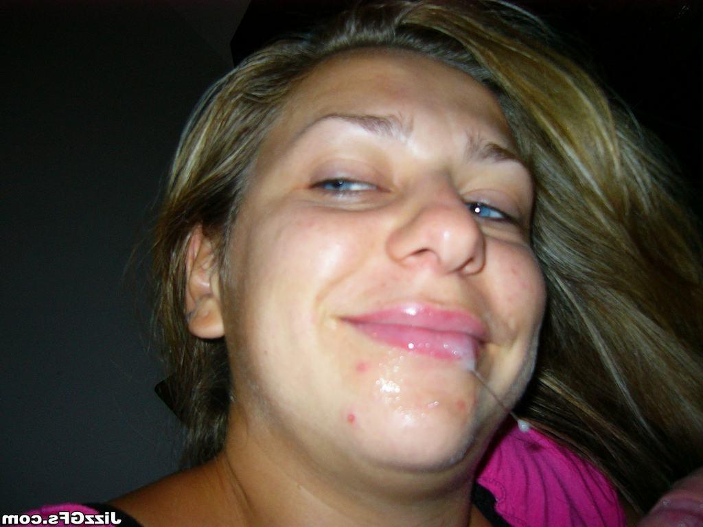 15P Real homemade amateur teen girlfriend sucking for facial cumshot