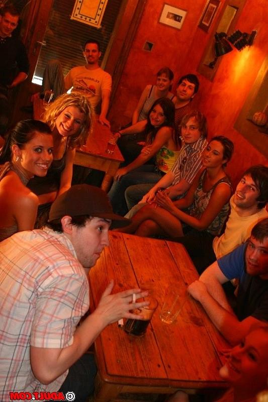16P Drunk slut babes hardcore bar orgy sex party &amp;amp; facial cumshots