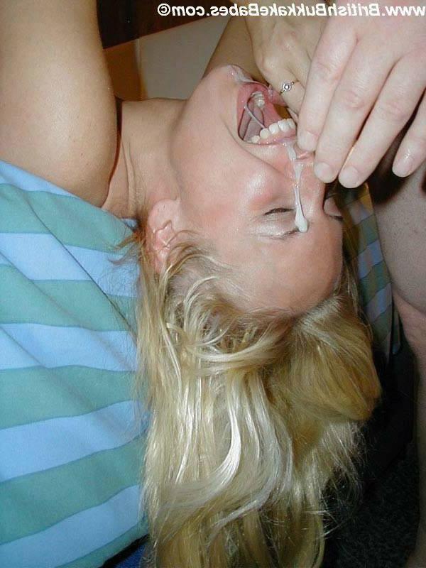 12P Blonde lets a group of men cum on her face in a hotel room