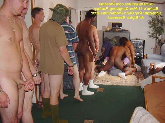 16P Gangbang and messy cumshot