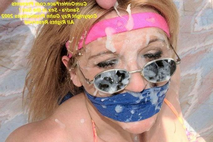 16P Outdoor gangbang and messy facial