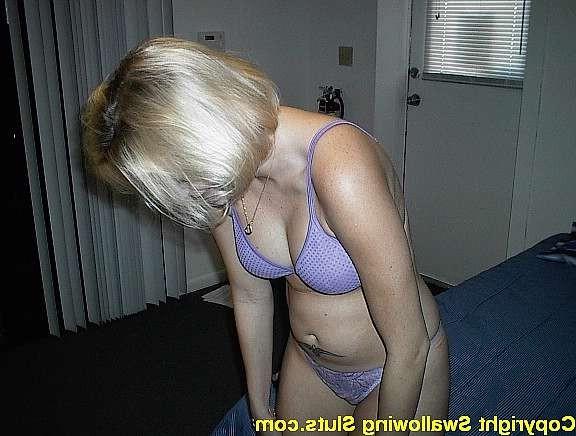 16P Dirty blonde teen in thong panties sucks cock in a hotel room