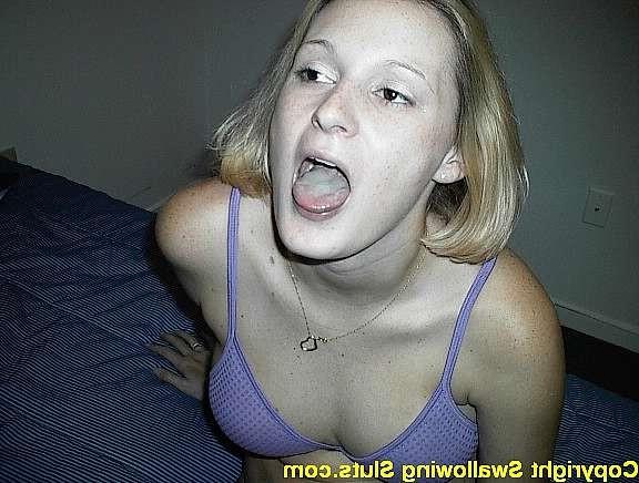 16P Dirty blonde teen in thong panties sucks cock in a hotel room