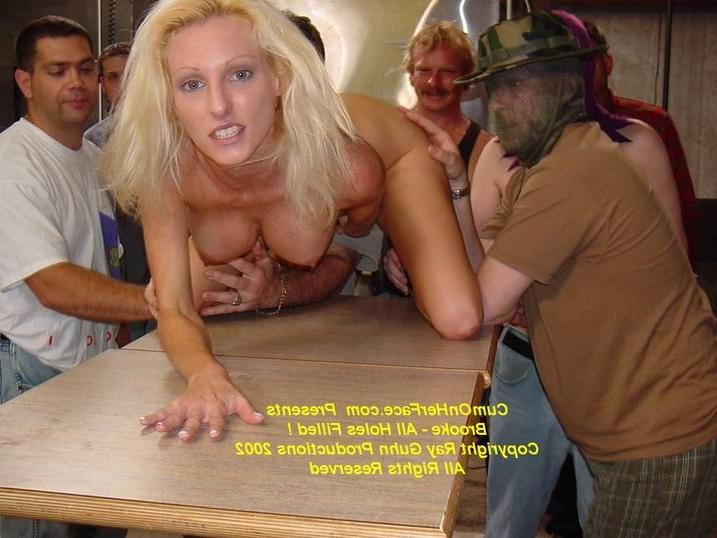 16P Hardcore gangbang cumshot