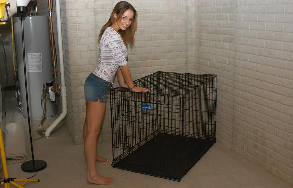 15P Black Bra Caged