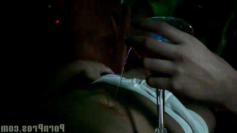 12P Jessie Andrews parties with friends and a stripper