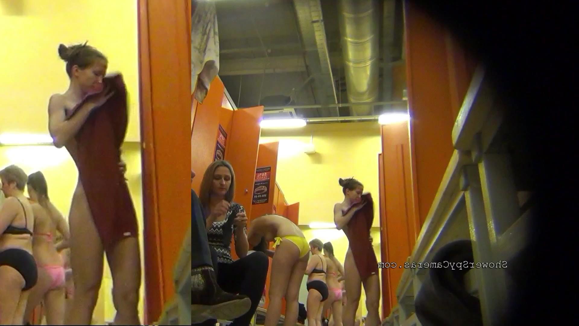 12P Locker room gets crawled up with tons of beauties