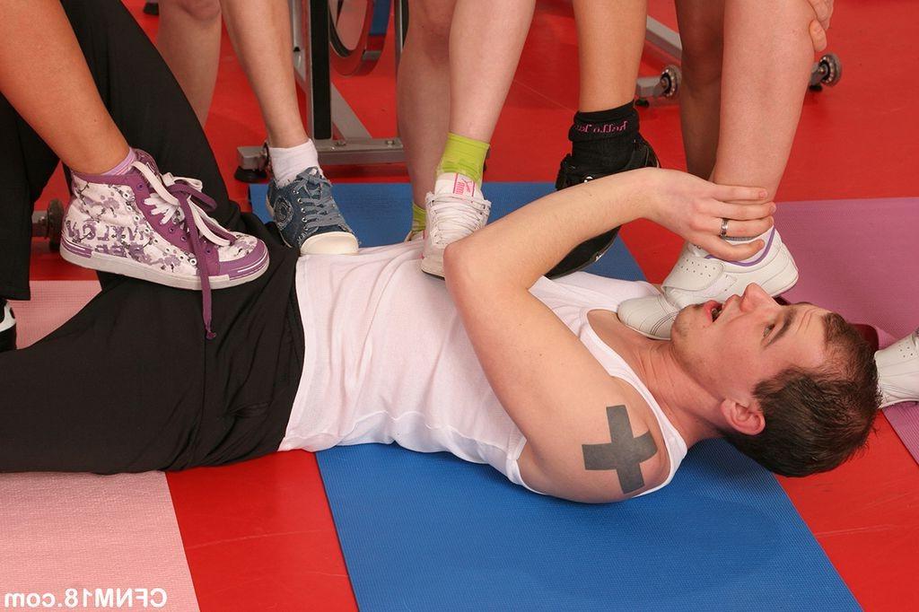 16P Cfnm teen bitches overwhelming their harsh coach
