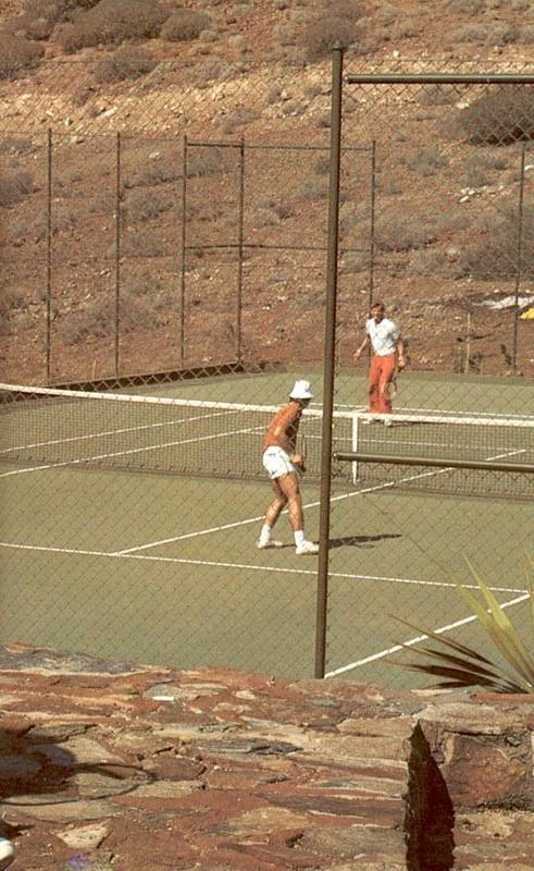 16P Two seventies tennis couples going hardcore