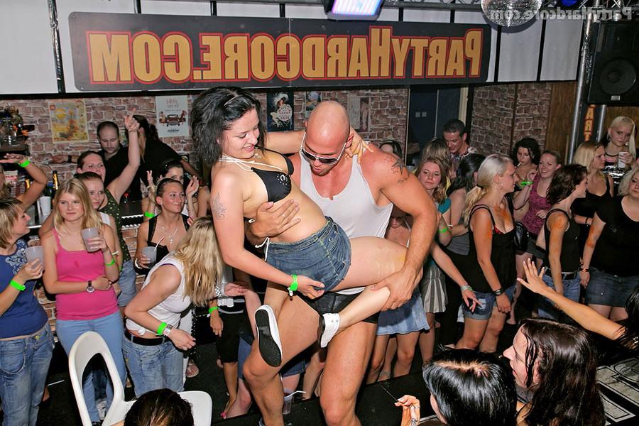 16P Crazy party with horny women fucking male strippers