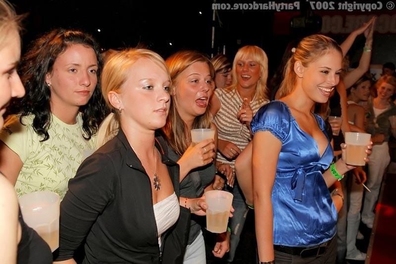 15P Horny amateur whores fucked on cfnm gangbang party