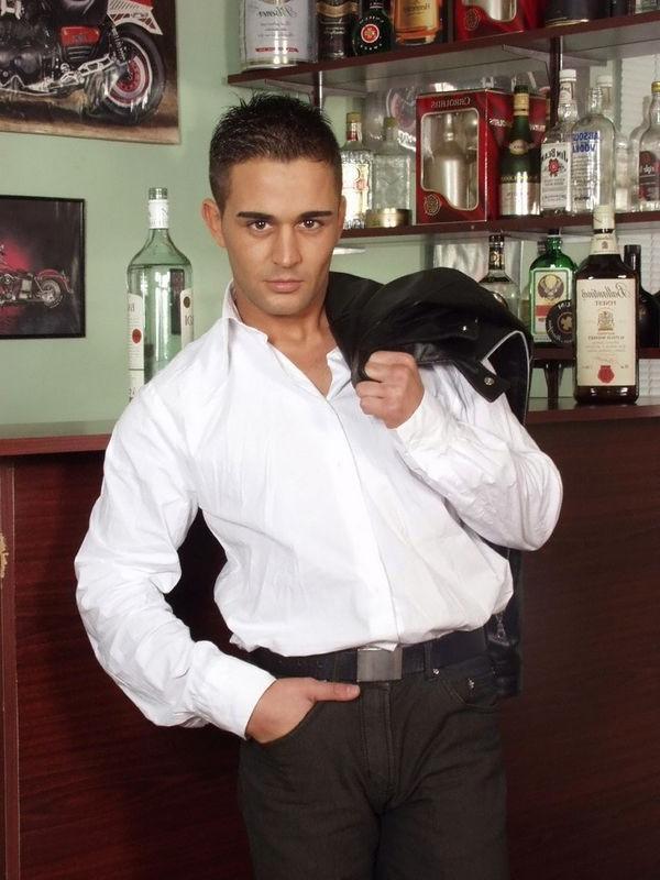 12P Martin stripping at the bar