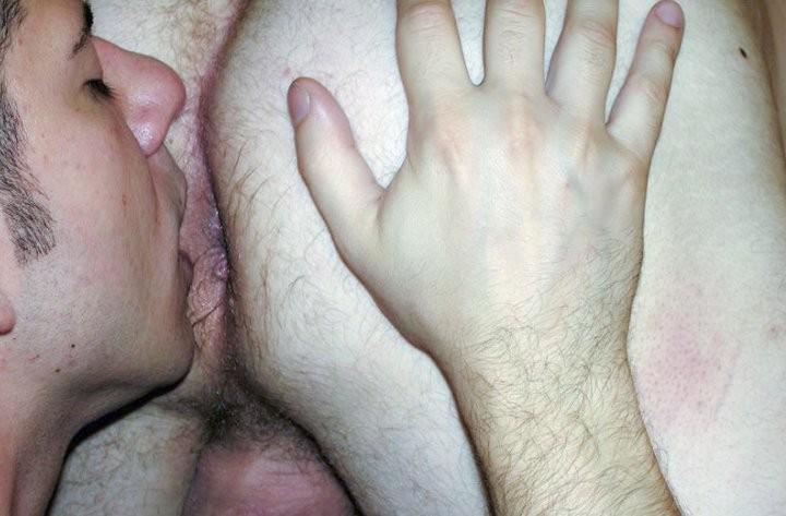 20P Twink and stout man sucking and rimming and facial cumming fun