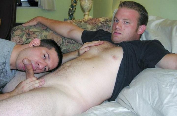 20P Twink and stout man sucking and rimming and facial cumming fun