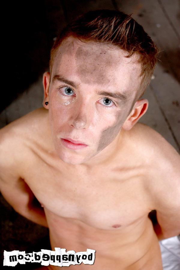15P Stunning Chad Chambers is chained to the ceiling of the mill ready to be used by