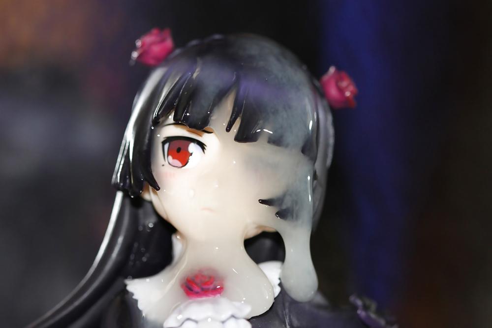 25P Kuroneko anime figure bukkake