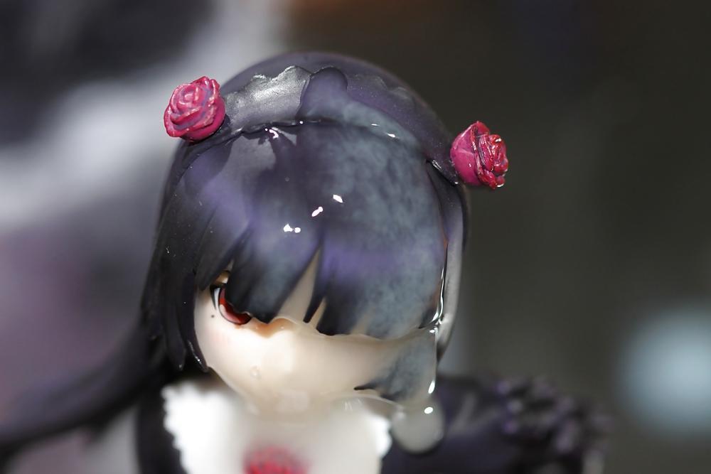 25P Kuroneko anime figure bukkake