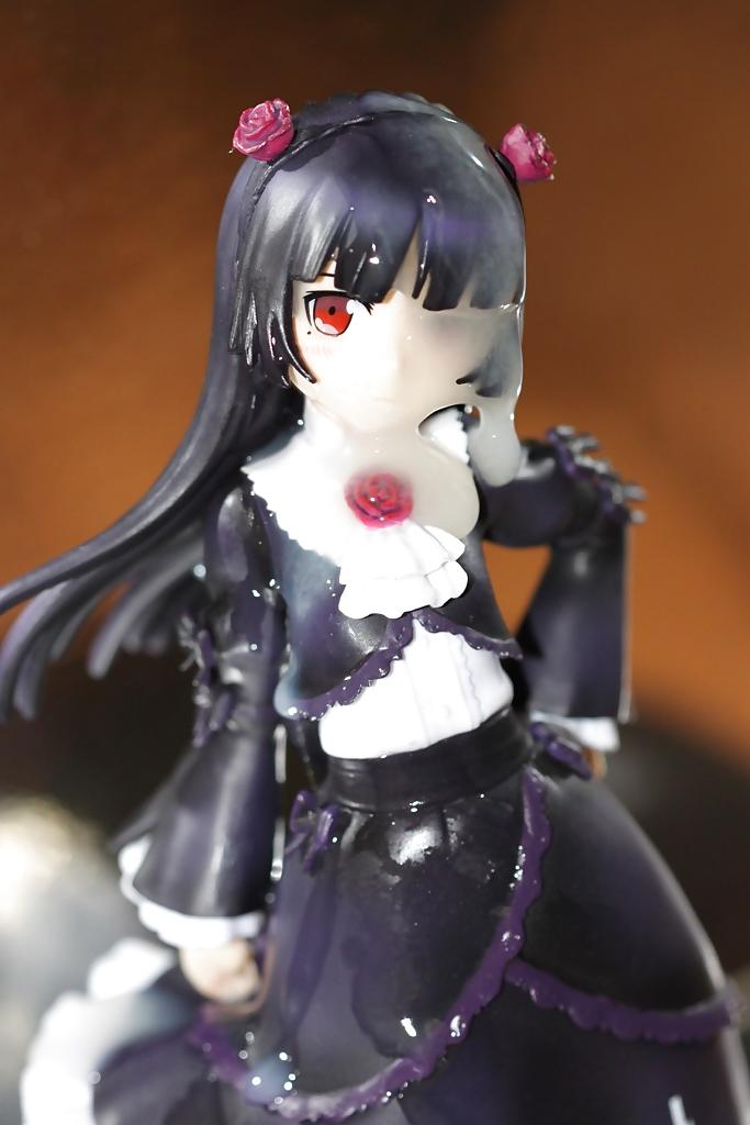 25P Kuroneko anime figure bukkake