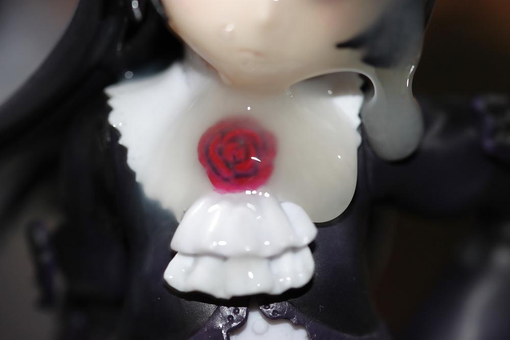 25P Kuroneko anime figure bukkake